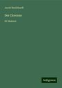 Jacob Burckhardt: Der Cicerone, Buch