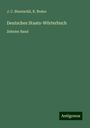 J. C. Bluntschli: Deutsches Staats-Wörterbuch, Buch