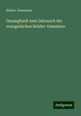Brüder-Gemeinen: Gesangbuch zum Gebrauch der evangelischen Brüder-Gemeinen, Buch