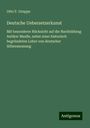 Otto F. Gruppe: Deutsche Uebersetzerkunst, Buch