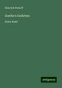 Heinrich Viehoff: Goethe's Gedichte, Buch