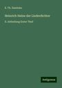 K. Th. Zianitzka: Heinrich Heine der Liederdichter, Buch