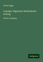 Selmar Bagge: Leipziger Allgemeine Musikalische Zeitung, Buch