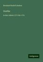 Bernhard Rudolf Abeken: Goethe, Buch