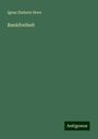 Ignaz Einhorn Horn: Bankfreiheit, Buch