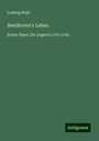 Ludwig Nohl: Beethoven's Leben, Buch