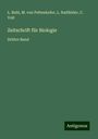 L. Buhl: Zeitschrift für Biologie, Buch