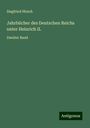 Siegfried Hirsch: Jahrbücher des Deutschen Reichs unter Heinrich II., Buch