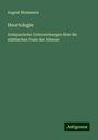 August Mommsen: Heortologie, Buch