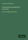 Valentin Von Streffleur: Österreichische militärische Zeitschrift, Buch