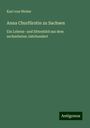 Karl Von Weber: Anna Churfürstin zu Sachsen, Buch