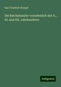 Karl Friedrich Stumpf: Die Reichskanzler vornehmlich des X., XI. und XII. Jahrhunderts, Buch