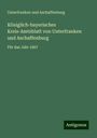 Unterfranken Und Aschaffenburg: Königlich-bayerisches Kreis-Amtsblatt von Unterfranken und Aschaffenburg, Buch