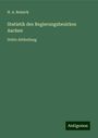 H. A. Reinick: Statistik des Regierungsbezirkes Aachen, Buch