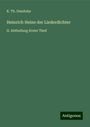 K. Th. Zianitzka: Heinrich Heine der Liederdichter, Buch