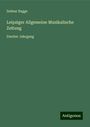 Selmar Bagge: Leipziger Allgemeine Musikalische Zeitung, Buch