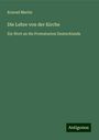 Konrad Martin: Die Lehre von der Kirche, Buch