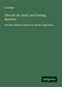 A. Krüger: Chronik der Stadt und Festung Spandau, Buch