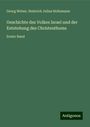 Georg Weber: Geschichte des Volkes Israel und der Entstehung des Christenthums, Buch