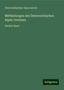 Österreichischer Alpenverein: Mittheilungen des Österreichischen Alpen-Vereines, Buch