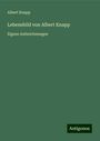 Albert Knapp: Lebensbild von Albert Knapp, Buch