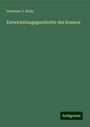 Hermann J. Klein: Entwickelungsgeschichte des Kosmos, Buch