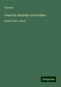 Anonym: Gewerbe-Statistik von Preußen, Buch