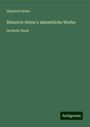 Heinrich Heine: Heinrich Heine's sämmtliche Werke, Buch