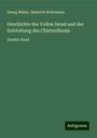 Georg Weber: Geschichte des Volkes Israel und der Entstehung des Chistenthums, Buch