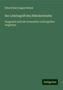 Eduard Karl August Riehm: Der Lehrbegriff des Hebräerbriefes, Buch