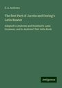 E. A. Andrews: The first Part of Jacobs and Doring's Latin Reader, Buch