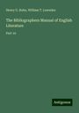 Henry G. Bohn: The Bibliographers Manual of English Literature, Buch