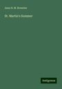 Anne H. M. Brewster: St. Martin's Summer, Buch