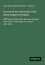 Convention of Royal Burghs - Scotland: Records of the Convention of the Royal Burghs of Scotland, Buch