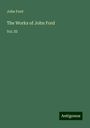 John Ford: The Works of John Ford, Buch