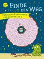 Melanie Kraft: Finde den Weg. Fröhliche Labyrinthe für Kinder ab 4, Buch
