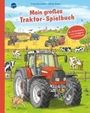 Franziska Jaekel: Mein großes Traktor-Spielbuch. Mit Drehscheibe, vielen Klappen und Schiebern, Buch