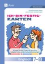 Sonja Birnmeyer-Haase: Ich-bin-fertig-Karten Englisch Klassen 7-8, Div.