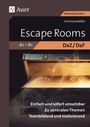 Christiane Bößel: Escape Rooms DaZ-DaF A1-B1, Buch