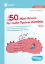 Christine von Pufendorf: 50 Mini-Krimis für mehr Textverständnis 3/4, Buch