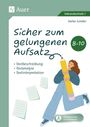 Stefan Schäfer: Sicher zum gelungenen Aufsatz 8-10, Buch,Div.