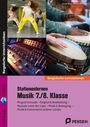 Ursula Tilsner: Stationenlernen Musik 7./8. Klasse, Buch,Div.