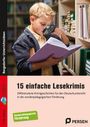 Anne Scheller: 15 einfache Lesekrimis, Buch,Div.