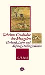Manfred Taube: Geheime Geschichte der Mongolen, Buch