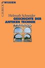 Titel: "Geschichte der antiken Technik" von Helmuth Schneider. Auf orangefarbenem Hintergrund, Bild eines Aquädukts.