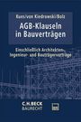 : AGB-Klauseln in Bauverträgen, Buch