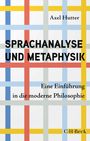 Axel Hutter: Sprachanalyse und Metaphysik, Buch