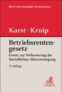 Michael Karst: Betriebsrentengesetz. BetrAVG, Buch