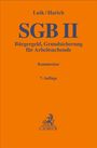 Luik/Harich, SGB II, Bürgergeld, Grundsicherung für Arbeitssuchende, Kommentar, 7. Auflage, C.H. Beck, oranges Cover.