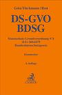 Gola/Heckmann/Rost: DS-GVO BDSG Kommentar, Datenschutz-Grundverordnung, 4. Auflage. Unten ein Logo von C.H. BECK.